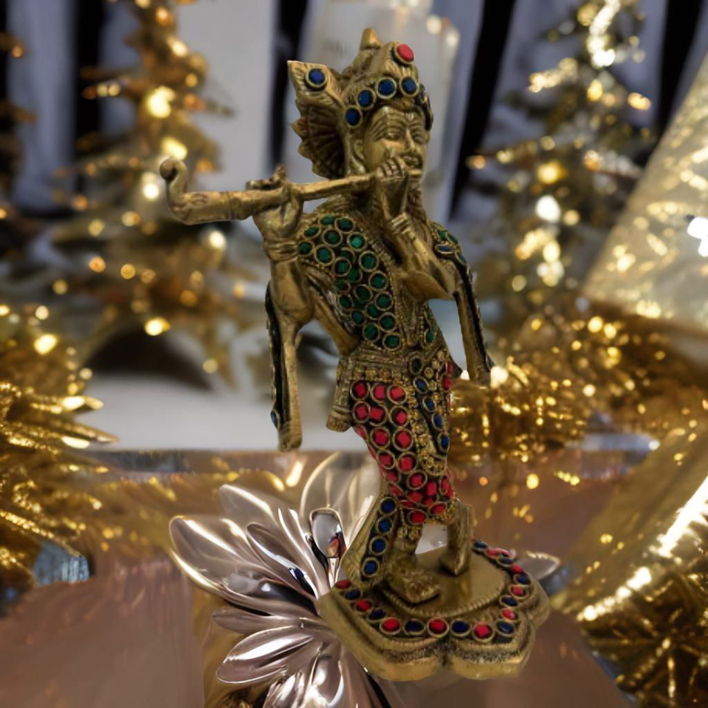 Brass Krishna Murti