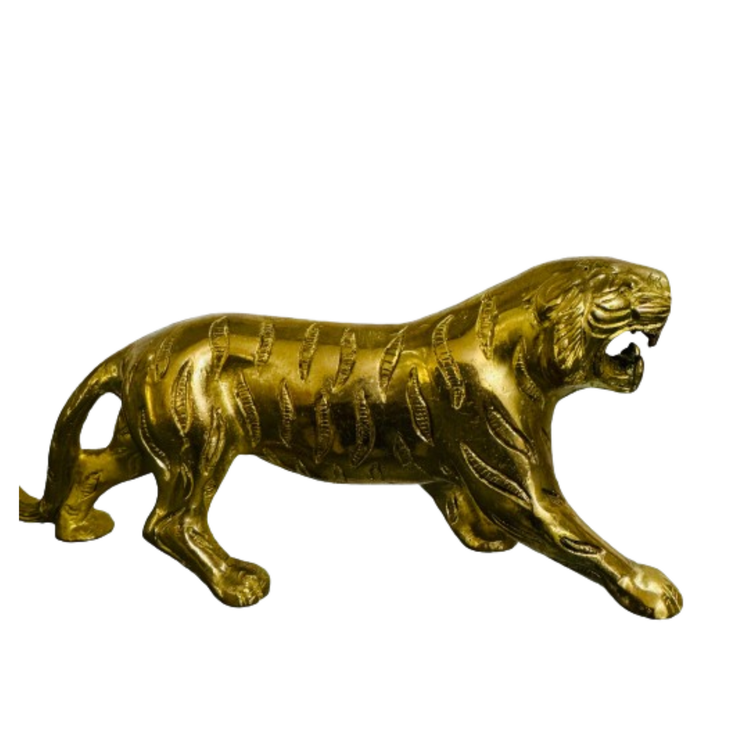 Brass tiger for home decor (2)