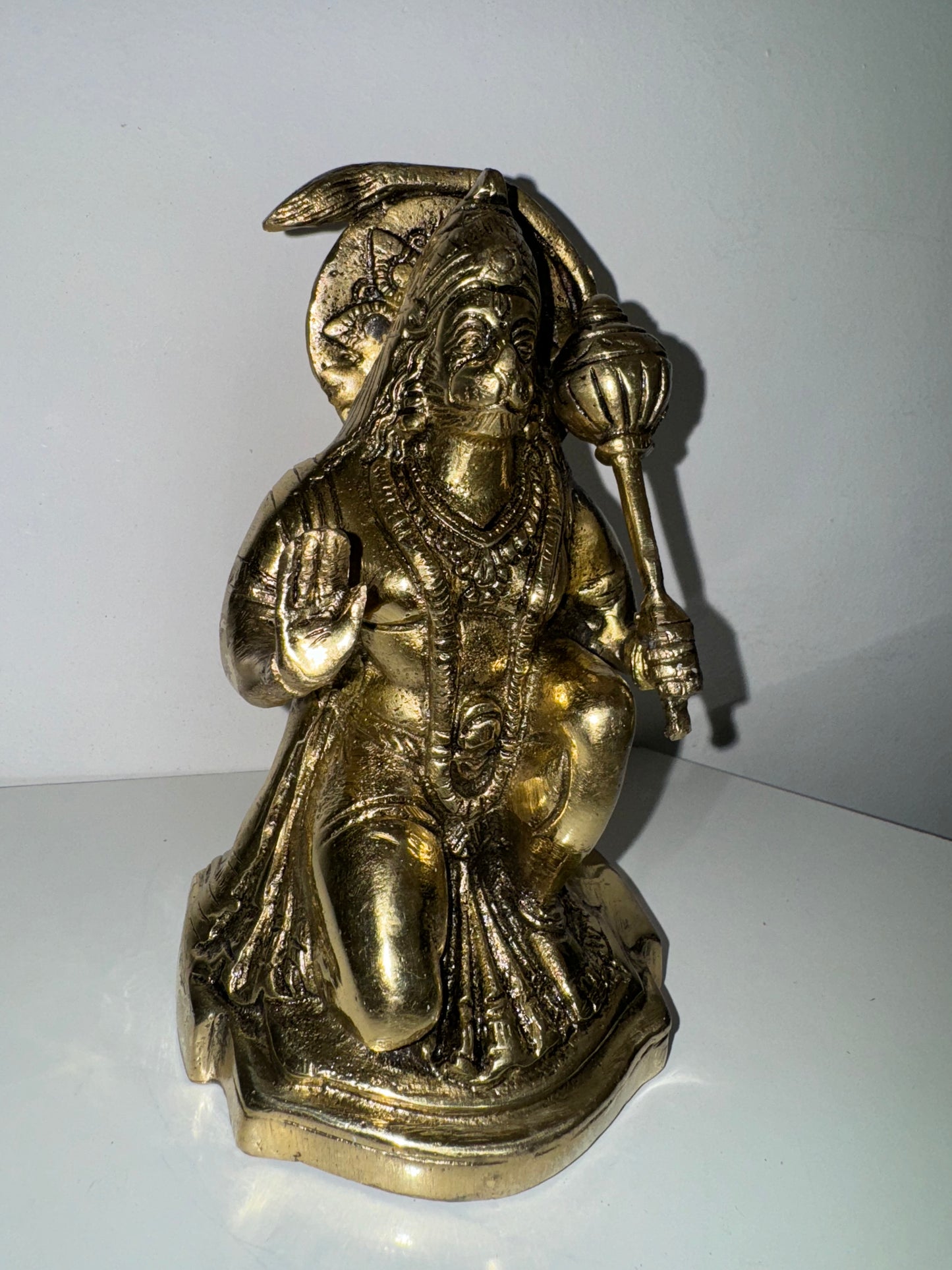 Brass Hanuman Statue