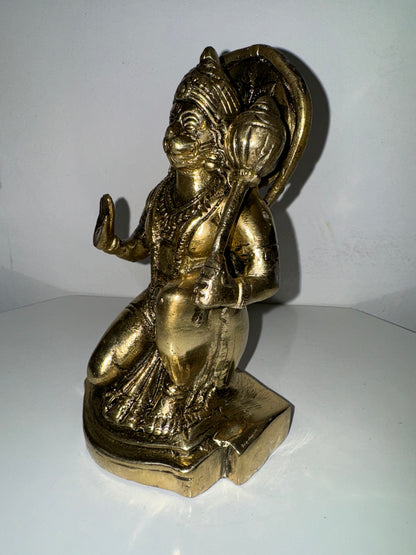 Brass Hanuman Statue