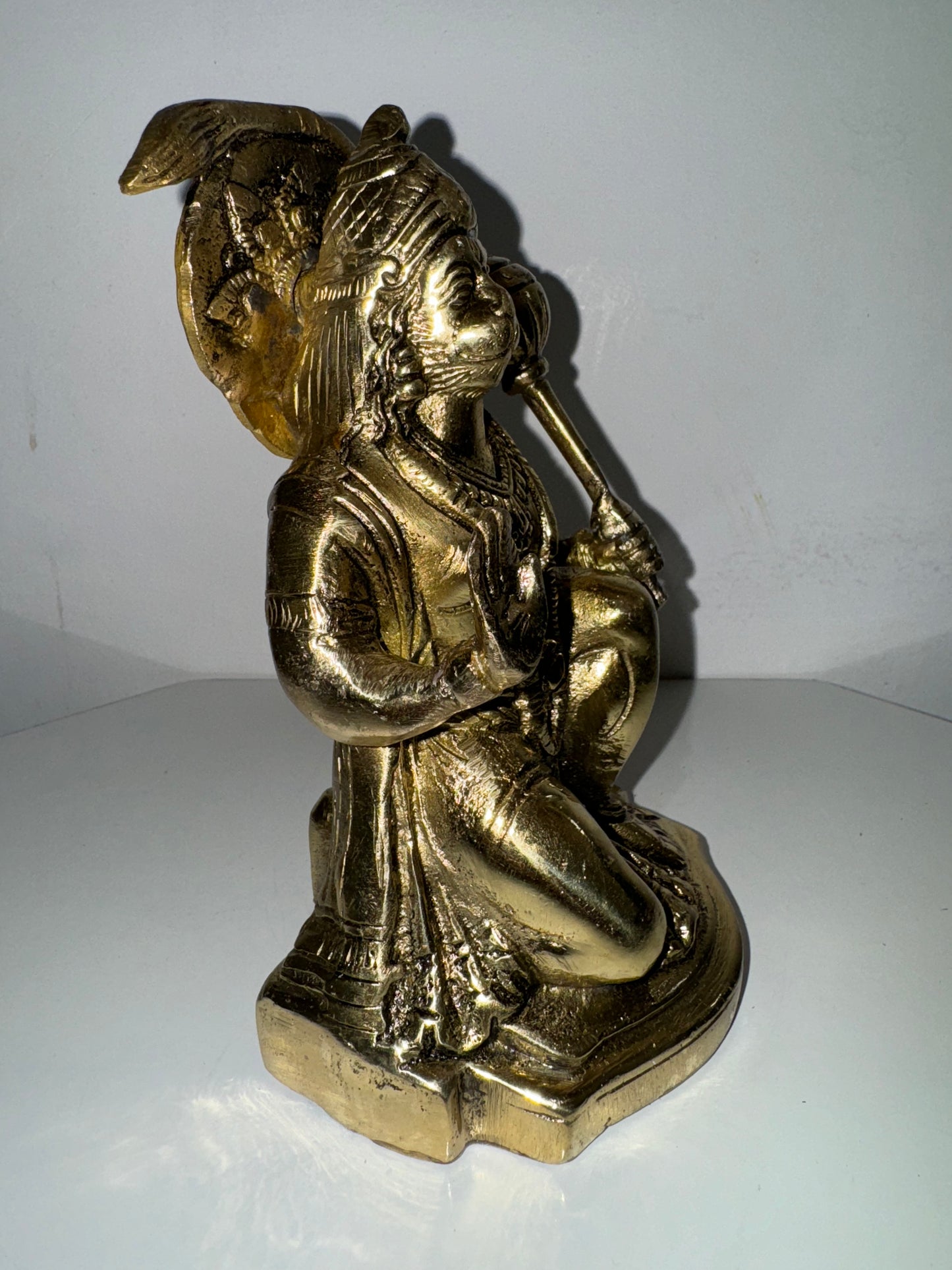 Brass Hanuman Statue