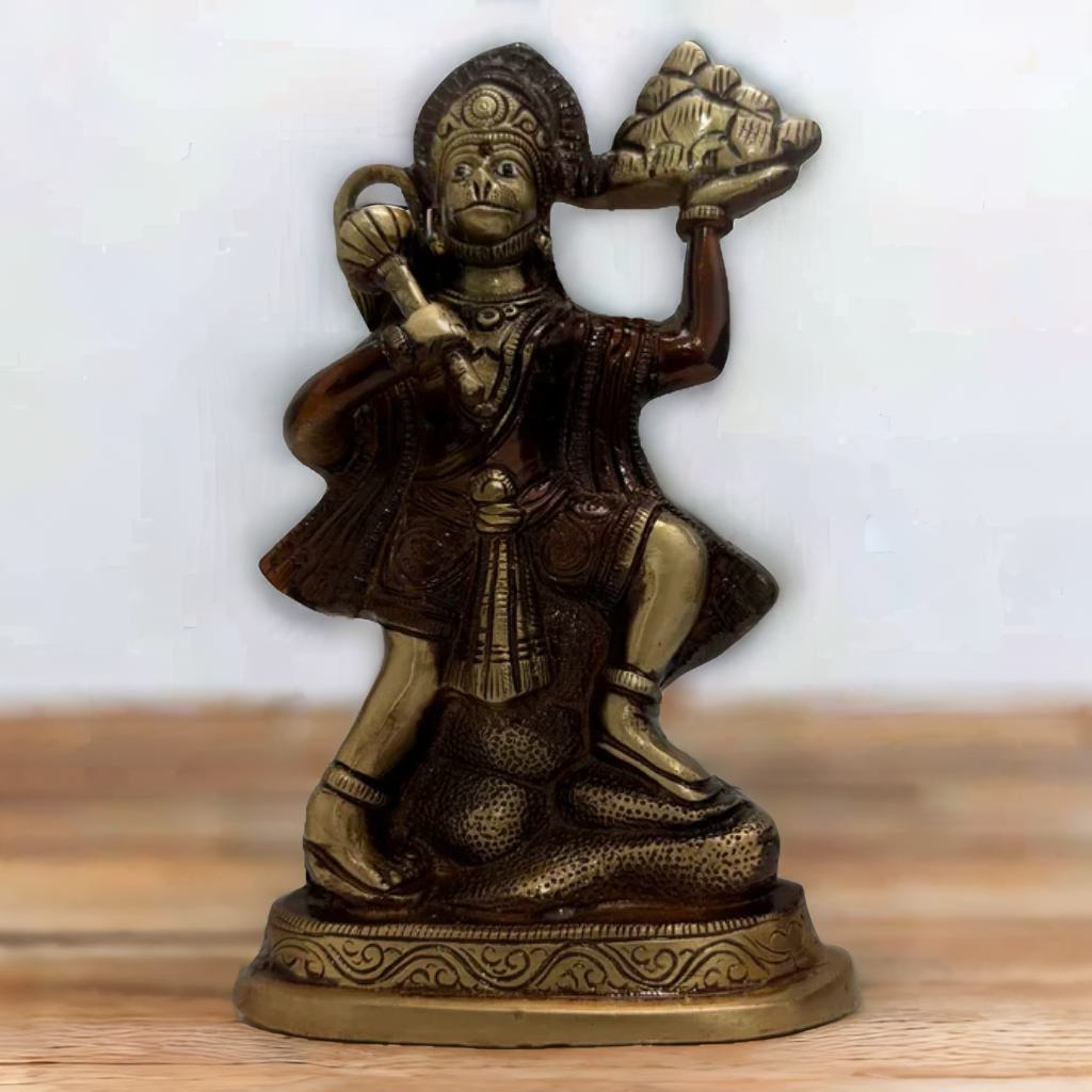 Lord Hanuman Brass Statue