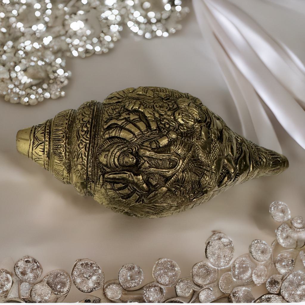 Spiritual Brass Shell |A Cultural Icon: The Brass Shankh