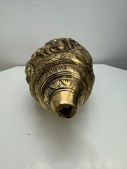 Spiritual Brass Shell |A Cultural Icon: The Brass Shankh